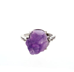 Natural stone lavender amethyst